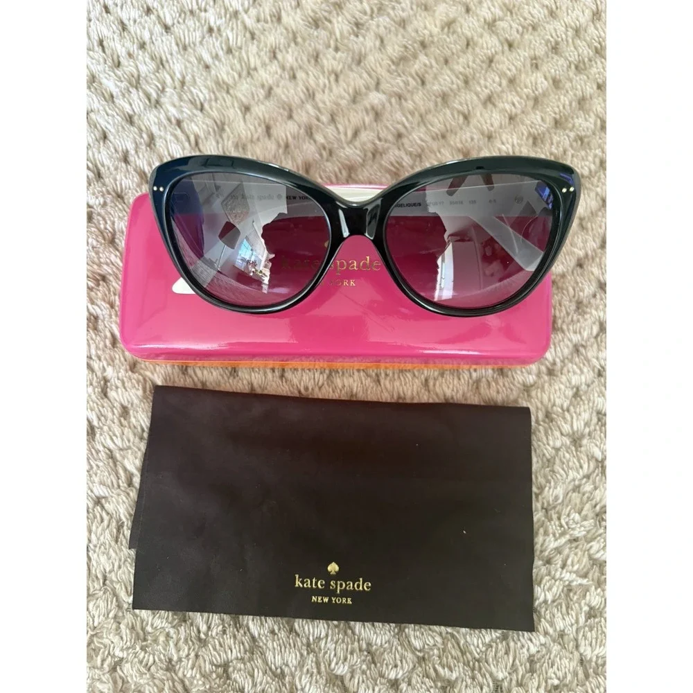 Kate Spade Grey Gradient Cat Eye Ladies Sunglasses ANGELIQUE/S 0FU8/Y7